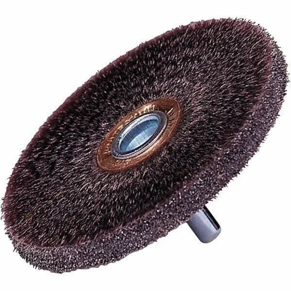 Weiler 35310 3″ Encapsulated Wire Wheel .008 Wire 1/4″ Stem Grinder Brush