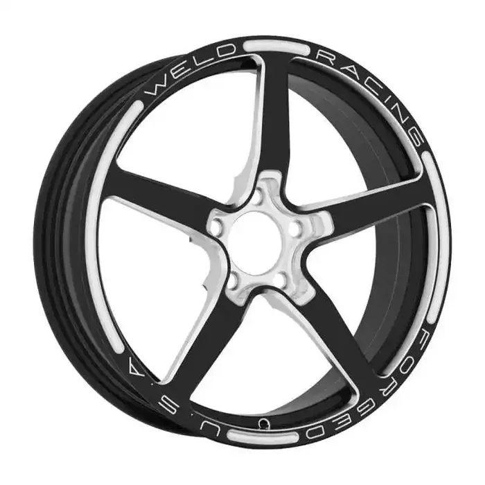 Weld Alumastar 2.0 18×6 / 5×4.5 BP / 3.2in. BS Black Wheel