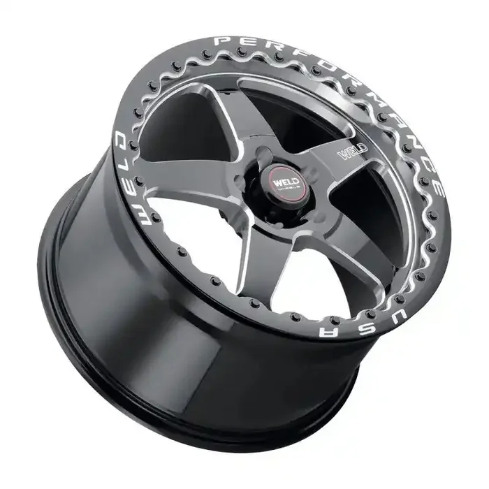 Weld Magnum Import 13×10 / 4x100mm BP / 5in. BS Black Wheel – Black Single Beadlock MT