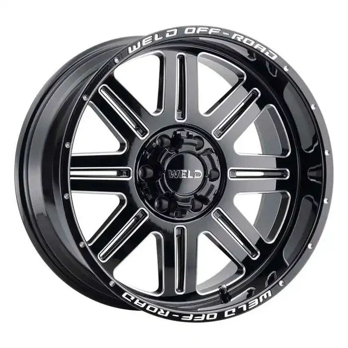 Weld W103 20X9.0 Chasm 6X135 6X139.7 ET00 BS5.00 Gloss Black MIL 106.1