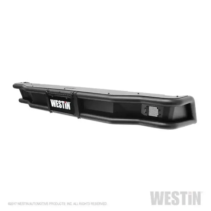 Westin 16-20 Toyota Tacoma Outlaw Rear Bumper – Textured Black