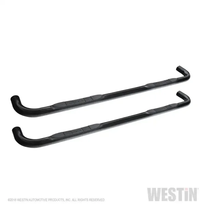 Westin 2019 Chevrolet Silverado/Sierra 1500 Crew Cab E-Series 3 Nerf Step Bars – Black