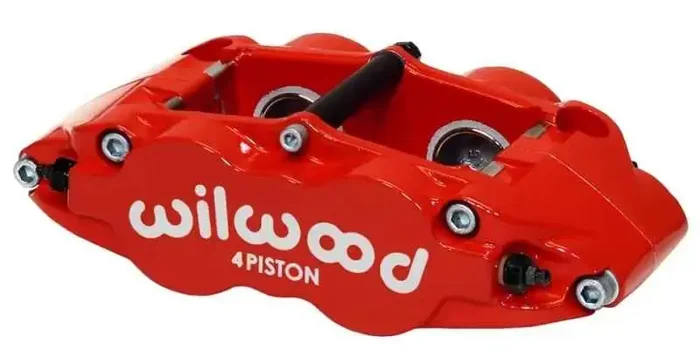 Wilwood Caliper-Narrow Superlite 4R – Red 1.12/1.12in Pistons 1.10in Disc