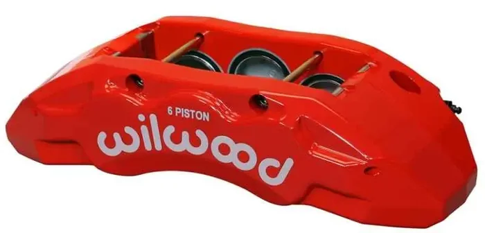 Wilwood Caliper-TX6R- R/H – Red 1.75/1.62/1.62in Pistons 1.38in Disc