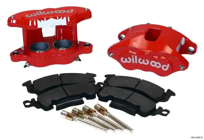 Wilwood D52 Front Caliper Kit – Red 2.00 / 2.00in Piston 1.04in Rotor