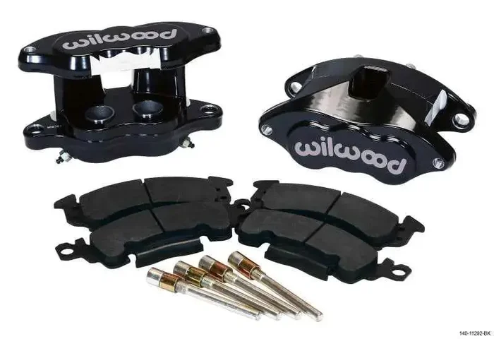 Wilwood D52 Rear Caliper Kit – Black Pwdr 1.25 / 1.25in Piston 1.28in Rotor