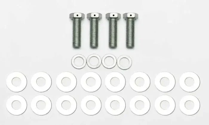 Wilwood DL Caliper Mount Bolt Kit Lock Wire Drilled- 4 pk.
