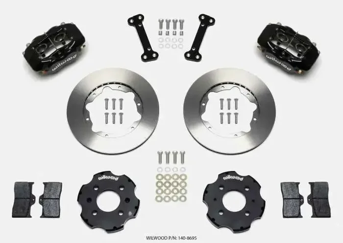 Wilwood Forged Dynalite Front Hat Kit 11.00in Integra/Civic w/Fac.240mm Rtr