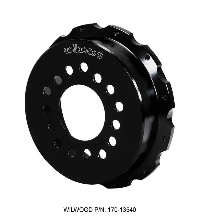 Wilwood Hat-Park Brake 1.95in Offset – Aluminum Multi-5 Lug – 12 on 8.75in